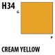 Mr Hobby Aqueous Hobby Colour H034 : Cream Yellow